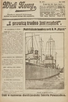 Wiek Nowy : popularny dziennik ilustrowany. 1923, nr 6627