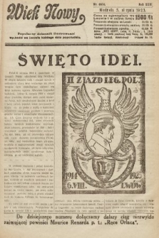 Wiek Nowy : popularny dziennik ilustrowany. 1923, nr 6636