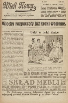 Wiek Nowy : popularny dziennik ilustrowany. 1923, nr 6659