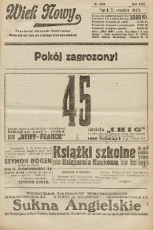 Wiek Nowy : popularny dziennik ilustrowany. 1923, nr 6663