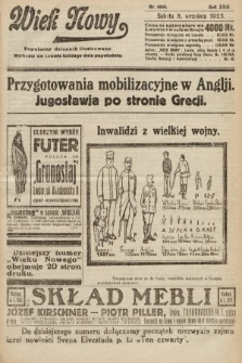 Wiek Nowy : popularny dziennik ilustrowany. 1923, nr 6664