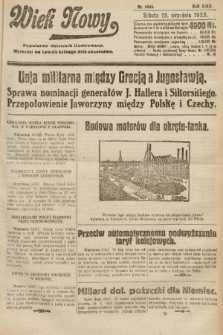 Wiek Nowy : popularny dziennik ilustrowany. 1923, nr 6669