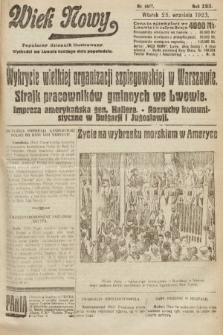 Wiek Nowy : popularny dziennik ilustrowany. 1923, nr 6677