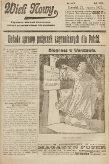 Wiek Nowy : popularny dziennik ilustrowany. 1923, nr 6679