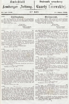 Amtsblatt zur Lemberger Zeitung = Dziennik Urzędowy do Gazety Lwowskiej. 1866, nr 158