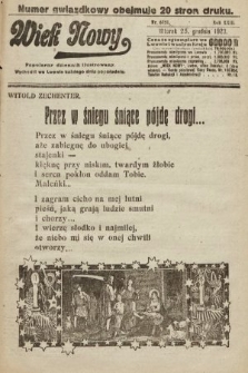 Wiek Nowy : popularny dziennik ilustrowany. 1923, nr 6751