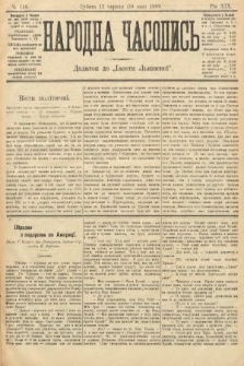 Народна Часопись : додаток до Ґазети Львівскої. 1909, nr 118