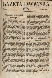 Gazeta Lwowska. 1833, nr 79