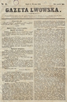 Gazeta Lwowska. 1852, nr 1
