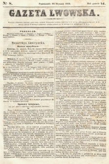 Gazeta Lwowska. 1852, nr 8