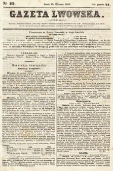 Gazeta Lwowska. 1852, nr 22