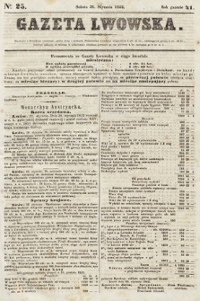 Gazeta Lwowska. 1852, nr 25
