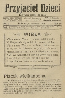 Przyjaciel Dzieci : ilustrowane pisemko dla dzieci : dodatek bezpłatny do Dziennika Berlińskiego. 1914, nr 2
