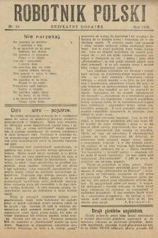 Robotnik Polski : bezpłatny dodatek. 1926, nr 10
