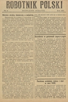 Robotnik Polski : bezpłatny dodatek. 1927, nr 6