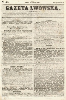 Gazeta Lwowska. 1852, nr 48