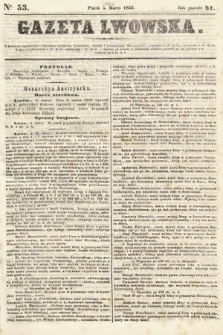 Gazeta Lwowska. 1852, nr 53