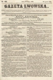 Gazeta Lwowska. 1852, nr 66