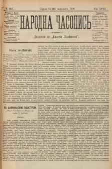Народна Часопись : додаток до Ґазети Львівскої. 1899, ч. 257