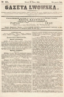 Gazeta Lwowska. 1852, nr 68