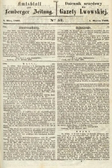 Amtsblatt zur Lemberger Zeitung = Dziennik Urzędowy do Gazety Lwowskiej. 1862, nr 52