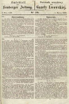 Amtsblatt zur Lemberger Zeitung = Dziennik Urzędowy do Gazety Lwowskiej. 1862, nr 53