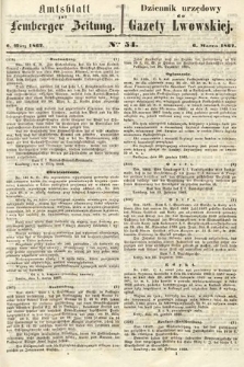 Amtsblatt zur Lemberger Zeitung = Dziennik Urzędowy do Gazety Lwowskiej. 1862, nr 54