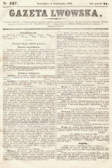 Gazeta Lwowska. 1852, nr 227