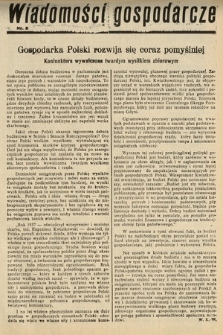 Wiadomości Gospodarcze. 1938, nr 2