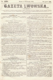 Gazeta Lwowska. 1852, nr 228