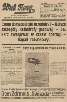 Wiek Nowy : popularny dziennik ilustrowany. 1928, nr 8076