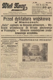 Wiek Nowy : popularny dziennik ilustrowany. 1928, nr 8080