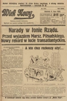 Wiek Nowy : popularny dziennik ilustrowany. 1928, nr 8112