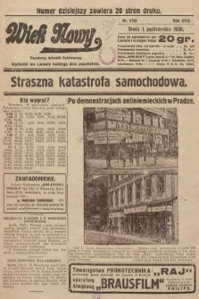 Wiek Nowy : popularny dziennik ilustrowany. 1930, nr 8785