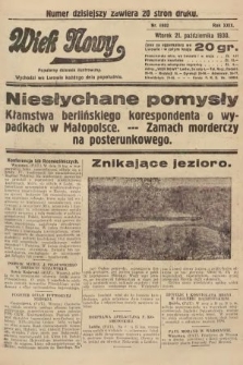 Wiek Nowy : popularny dziennik ilustrowany. 1930, nr 8802