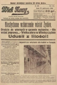 Wiek Nowy : popularny dziennik ilustrowany. 1930, nr 8803