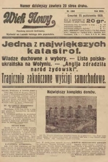 Wiek Nowy : popularny dziennik ilustrowany. 1930, nr 8804