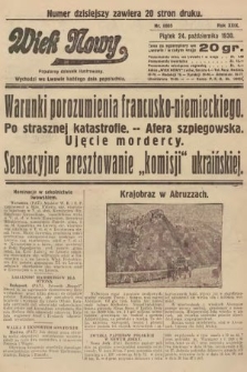 Wiek Nowy : popularny dziennik ilustrowany. 1930, nr 8805