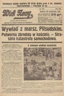 Wiek Nowy : popularny dziennik ilustrowany. 1930, nr 8807