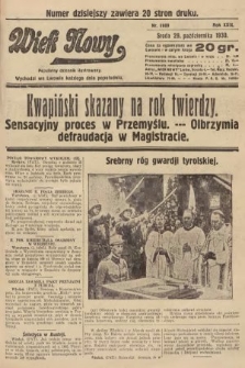 Wiek Nowy : popularny dziennik ilustrowany. 1930, nr 8809