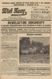 Wiek Nowy : popularny dziennik ilustrowany. 1930, nr 8813
