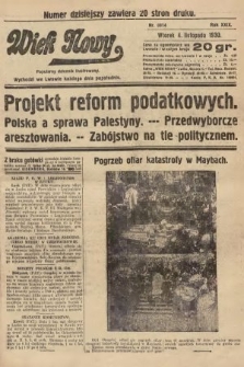 Wiek Nowy : popularny dziennik ilustrowany. 1930, nr 8814
