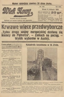 Wiek Nowy : popularny dziennik ilustrowany. 1930, nr 8820