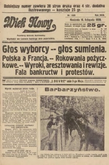 Wiek Nowy : popularny dziennik ilustrowany. 1930, nr 8825