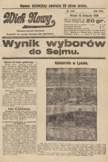 Wiek Nowy : popularny dziennik ilustrowany. 1930, nr 8826