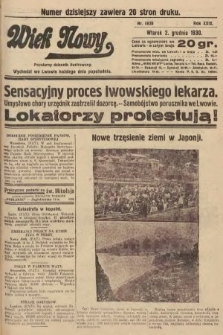 Wiek Nowy : popularny dziennik ilustrowany. 1930, nr 8838