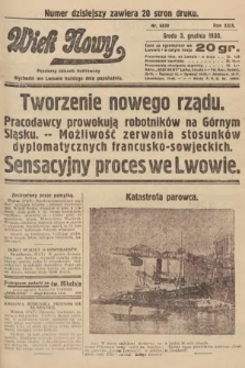 Wiek Nowy : popularny dziennik ilustrowany. 1930, nr 8839