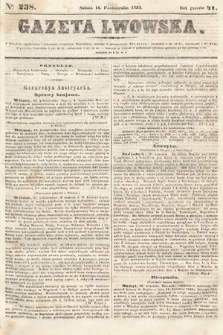 Gazeta Lwowska. 1852, nr 238