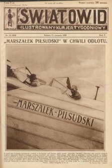 Światowid : ilustrowany kurjer tygodniowy. 1928, nr 33