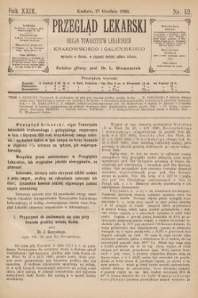 Przegląd Lekarski : Organ Towarzystw Lekarskich Krakowskiego i Galicyjskiego. 1890, nr 52